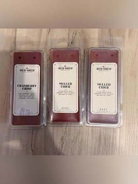Red Shed Wax Melts (3 scents)